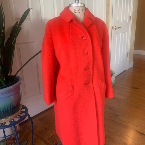 Vintage Andover mohair blend fleece coat - Picture 2 of 10